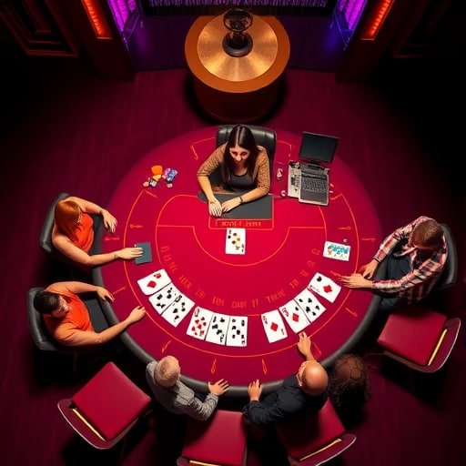 Live casino dengan dealer asli dan suasana kasino nyata untuk pengalaman bermain interaktif